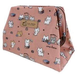 Meow Cat Large Cosmetic Bag