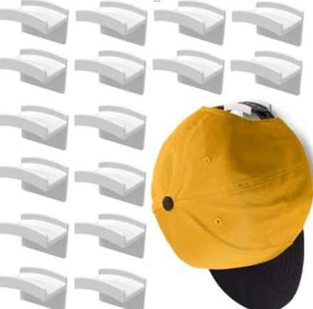 FLANCCI Hat Hooks for Wall, Minimalist Hat Rack Design, Self Adhesive –  Efluencer