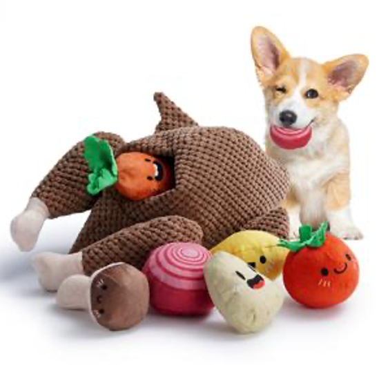 Nocciola Squeaky Dog Toys to Keep Them Busy, Puppy Teething Toys, Small Dog Toys for Small Dogs, Interactive Dog Toys, Dog Chew Toys for Medium Small Puppy Dogs